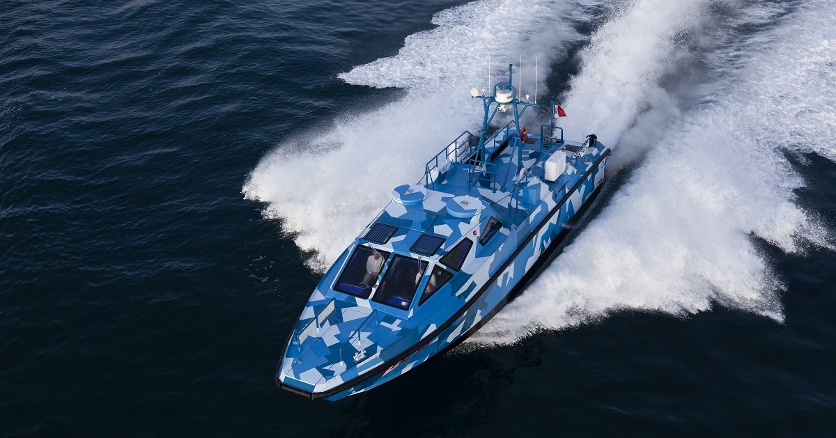 This patrol boat doubles as a landing craft