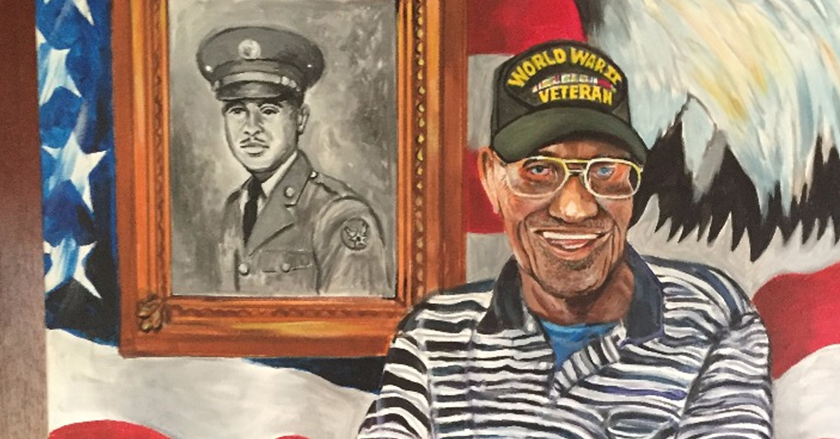 Thieves drained the bank account of the US’ oldest living veteran