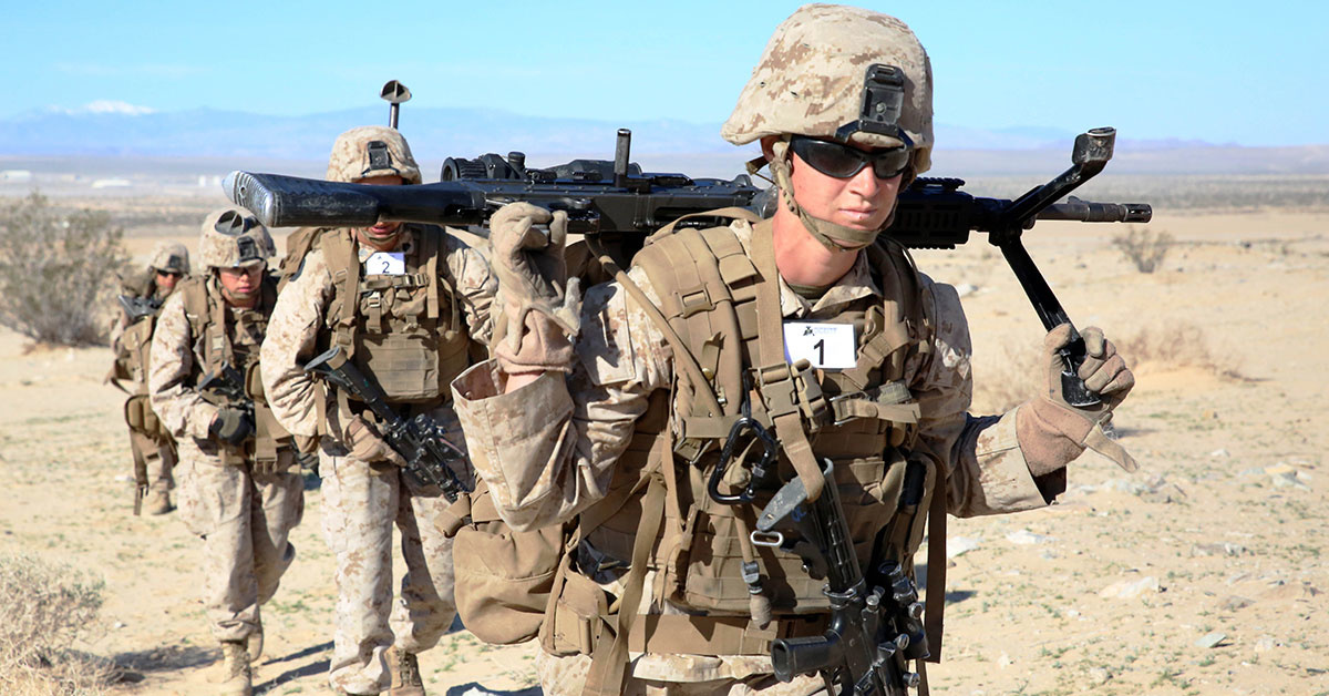 7 weapons that are used in the Marine infantry