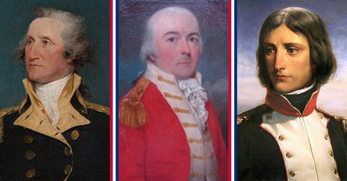 This unlucky general was forced to surrender to Washington and Napoleon