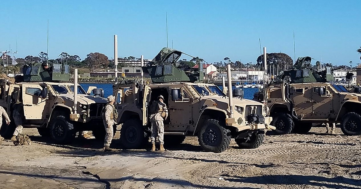 Why the Marines are cannibalizing Humvees for the JLTV