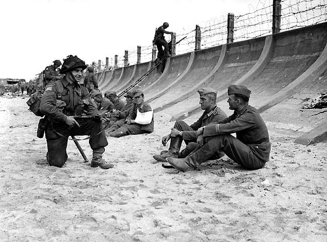 D-day image, which was recreated with legos