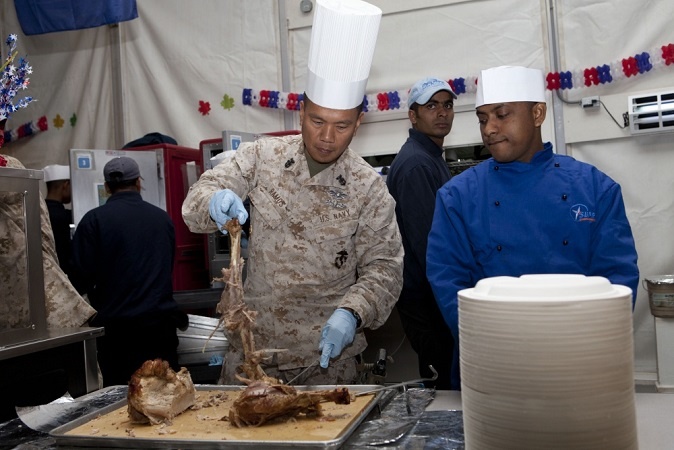 marine corps mess hall