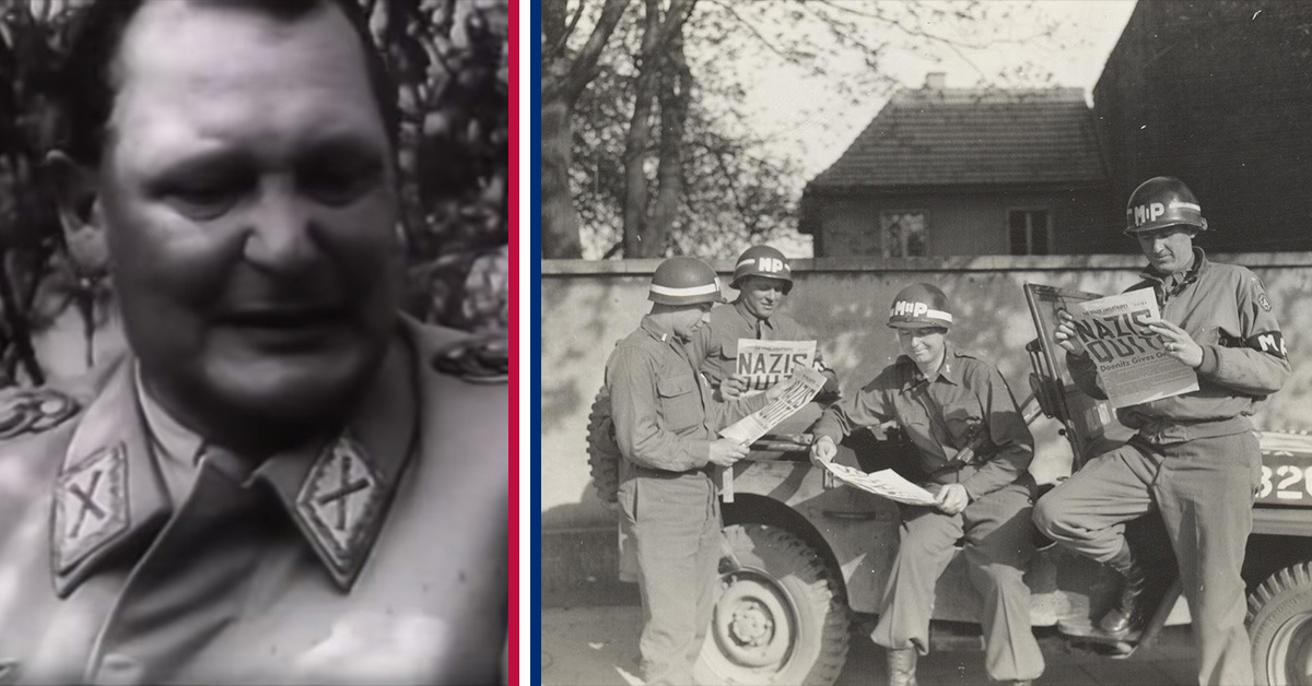What happened when the Nazi generals turned themselves in, 75 years ago