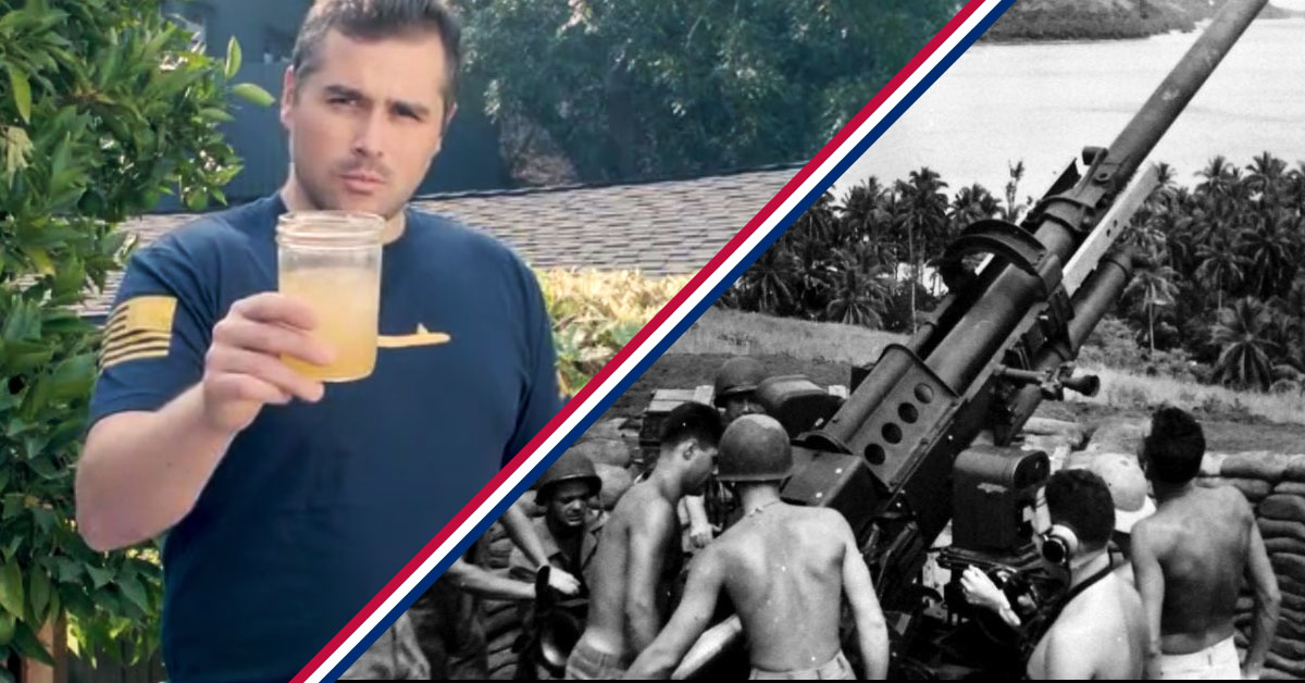 The Guadalcanal Cocktail is a delicious way to celebrate VJ Day