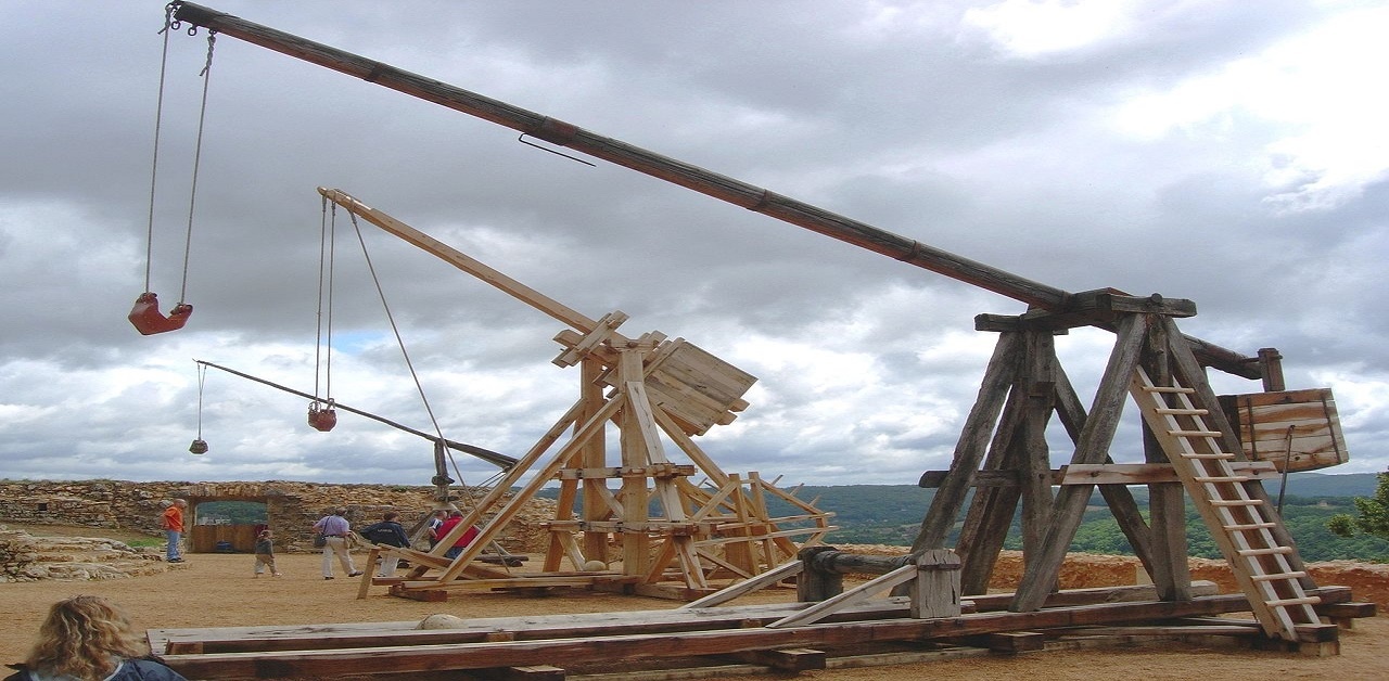 This is why the trebuchet was the superior siege engine