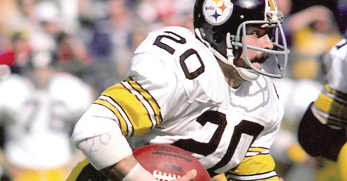 This Steeler went to four Super Bowls after being wounded in Vietnam