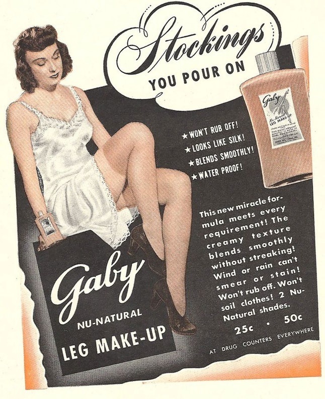 nylon leg make-up