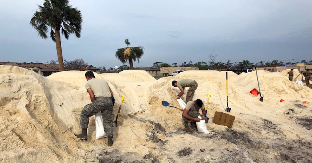 Mississippi airmen help restore communications on Tyndall