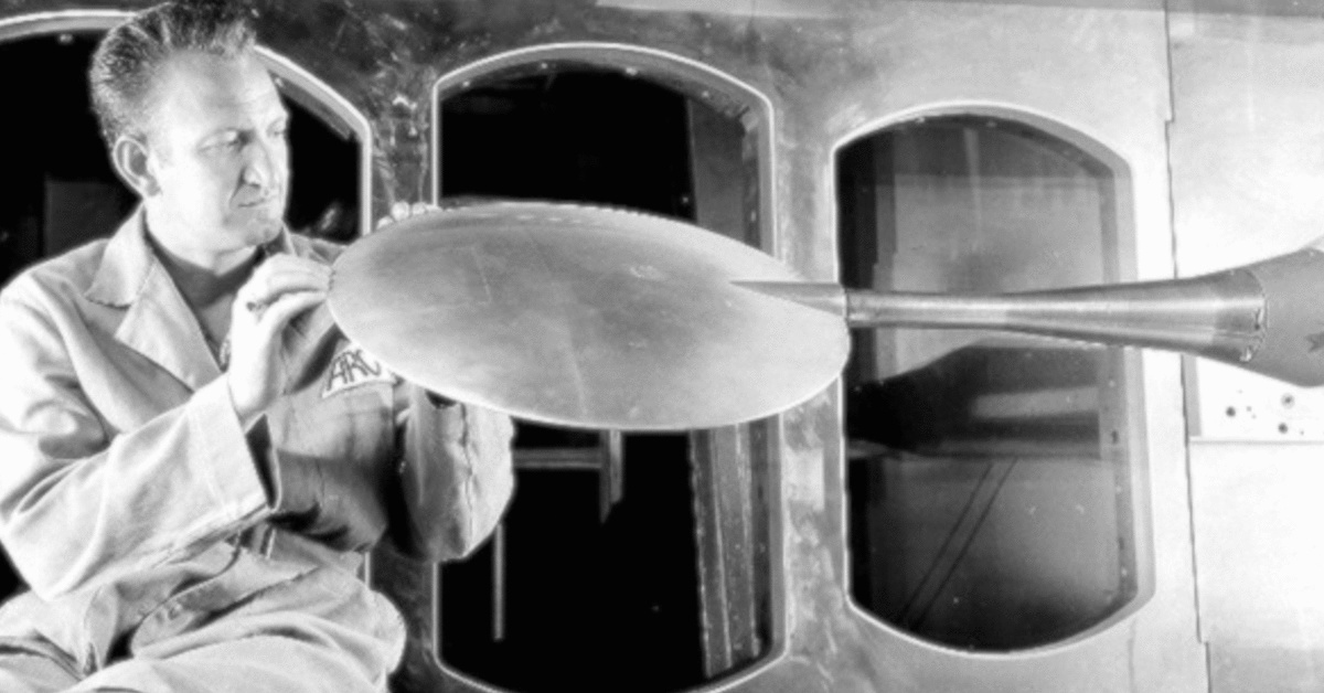 The insane USAF flying saucer-shaped missile