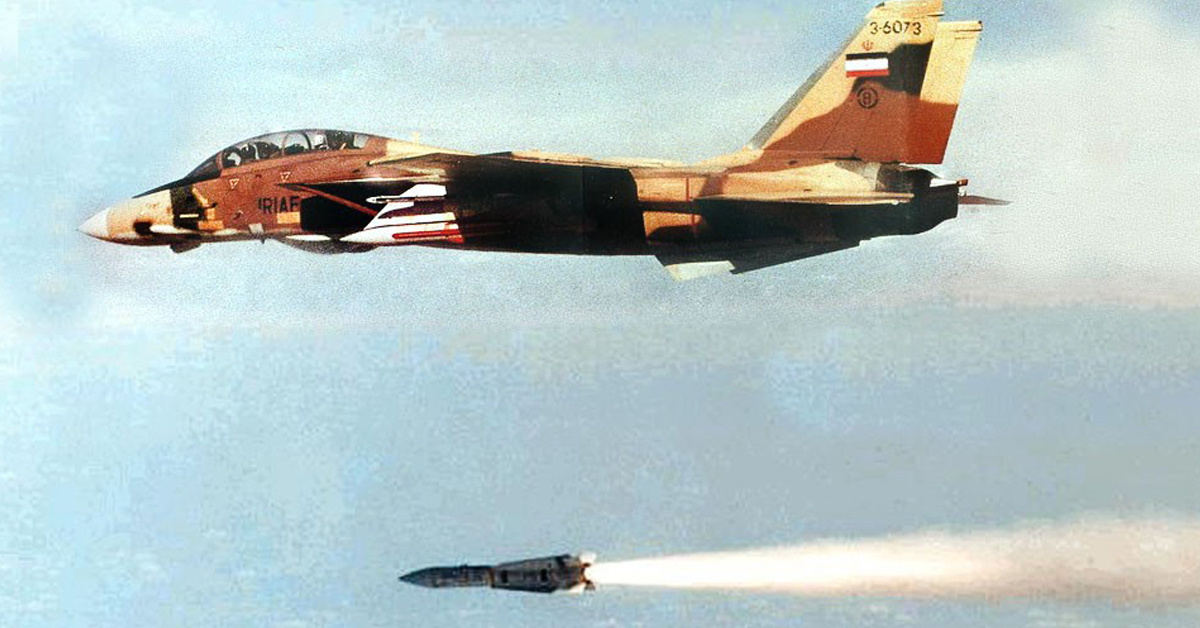 That time an F-14 killed three MiGs with a single missile