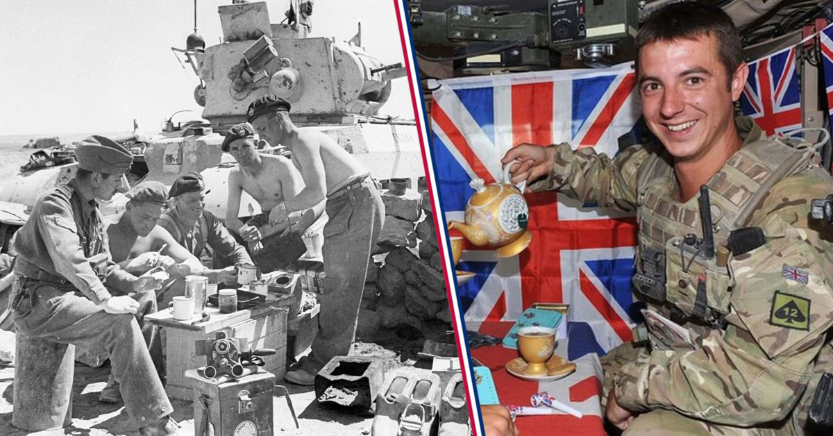 Why making a cup of tea in a British Tank isn’t all that silly