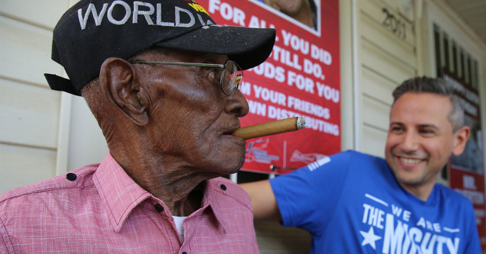 Richard Overton, oldest WW2 veteran, dies at 112