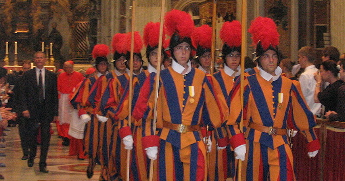 This military unit has been guarding the Pope without a break for over 500 years