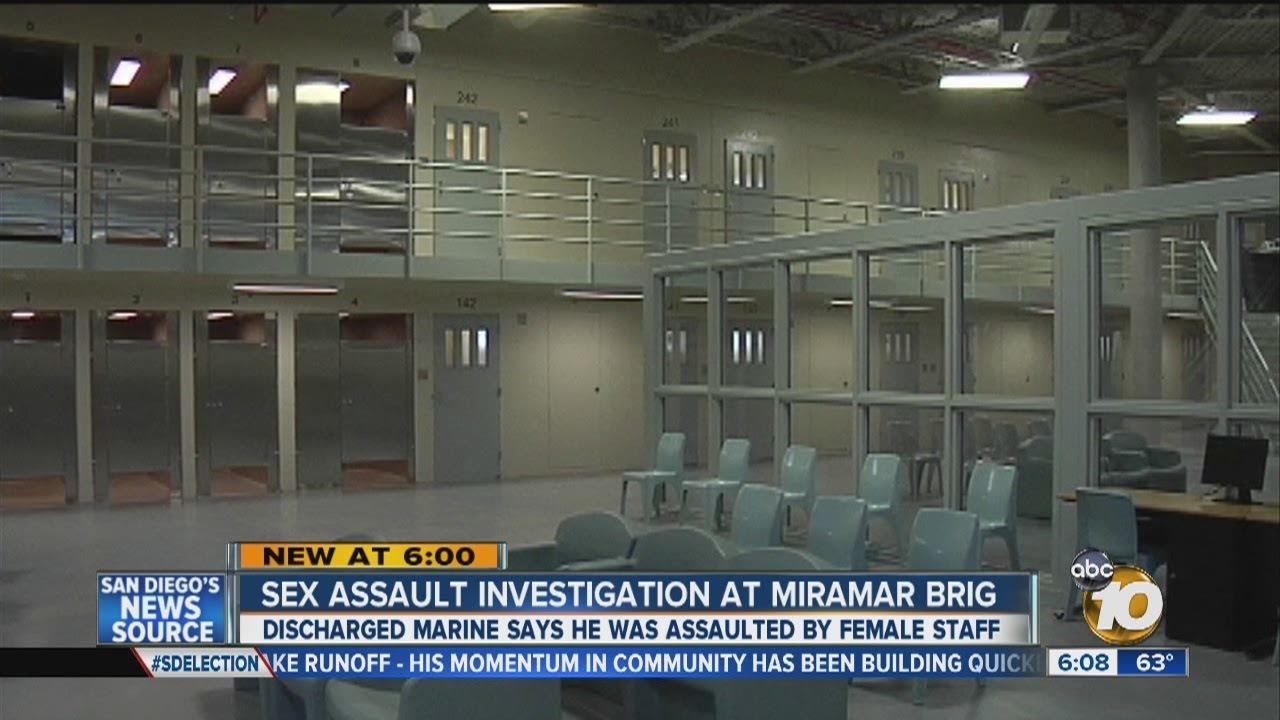 sex assault at military prison