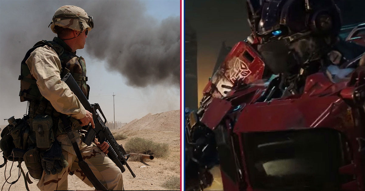 That time a soldier changed his name to Optimus Prime