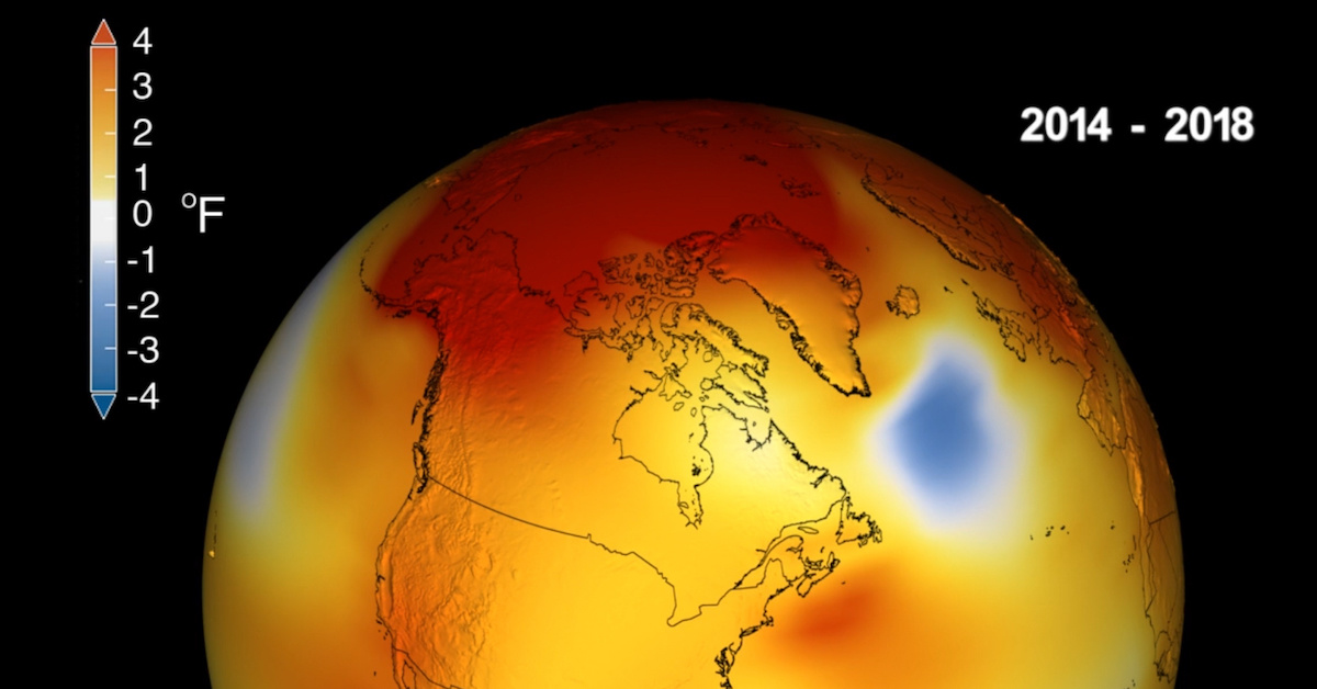 NASA just announced the 2018 global temperatures – and it’s not good