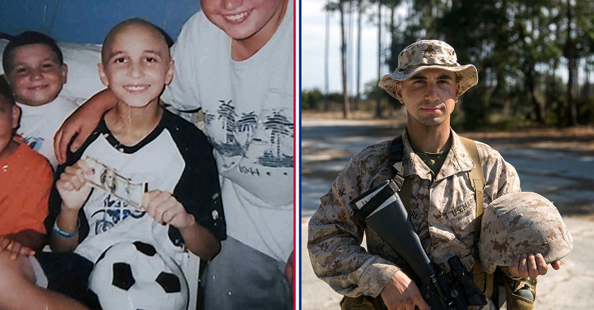 A leukemia survivor just became a Marine and it’s amazing