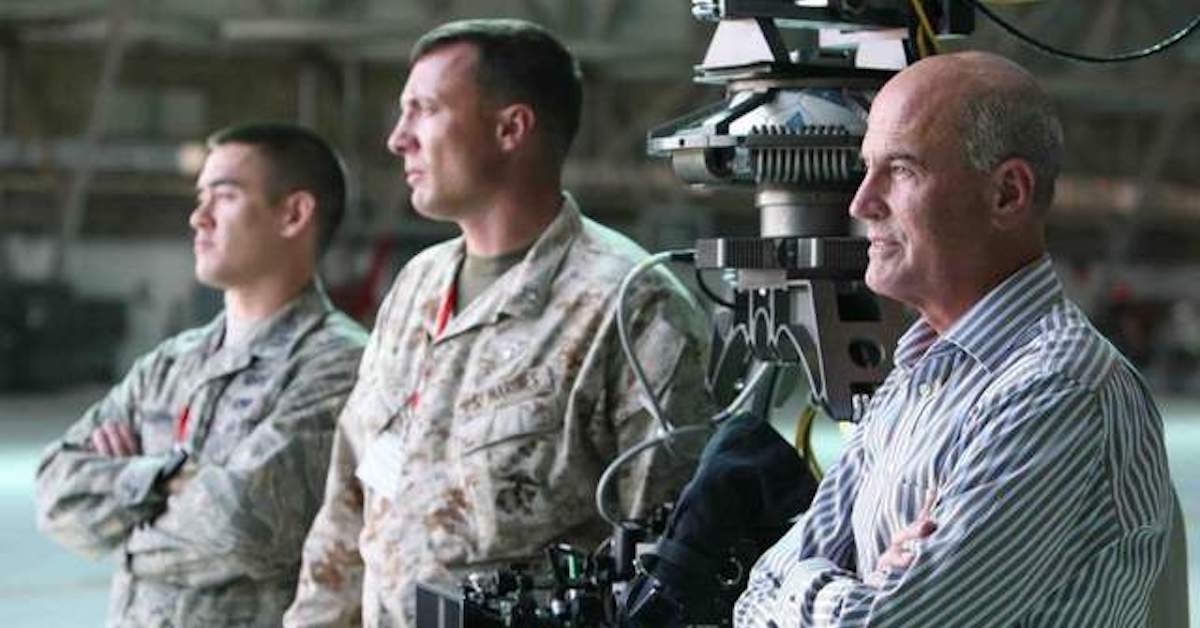 Hollywood honors the behind-the-scenes liaison who makes military movies happen