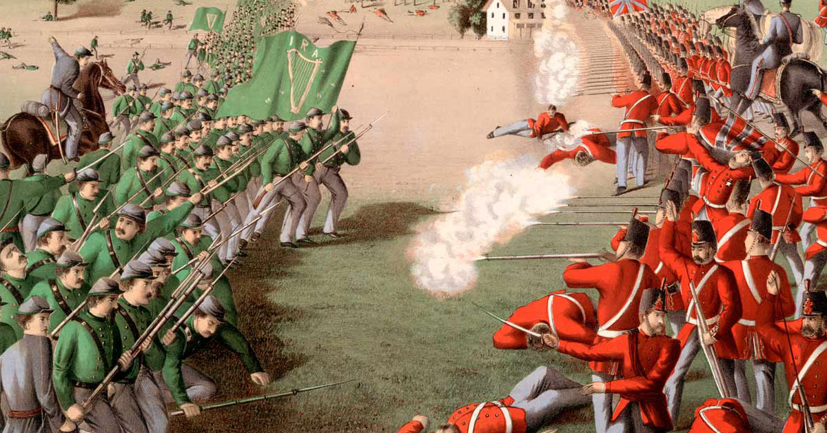 Civil War vets wanted to invade Canada to liberate Ireland