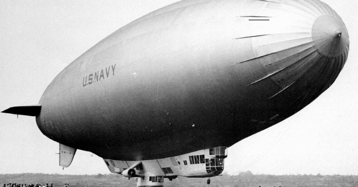 The only time a US blimp was ever lost in World War II combat