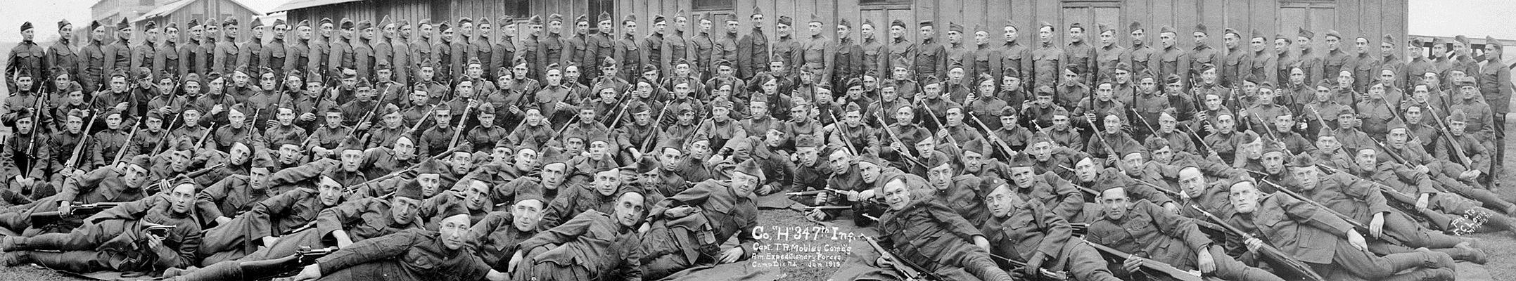 world war i troops