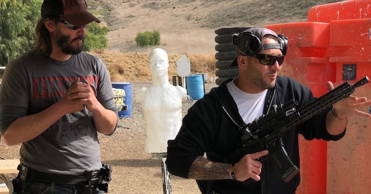 Watch Keanu Reeves get some tactical training for ‘John Wick 3’