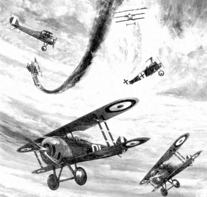 wwi carl spatz dogfight