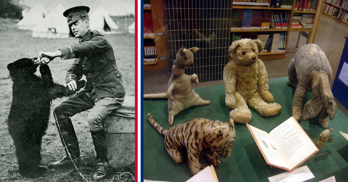 A Canadian officer rescued the real Winnie the Pooh
