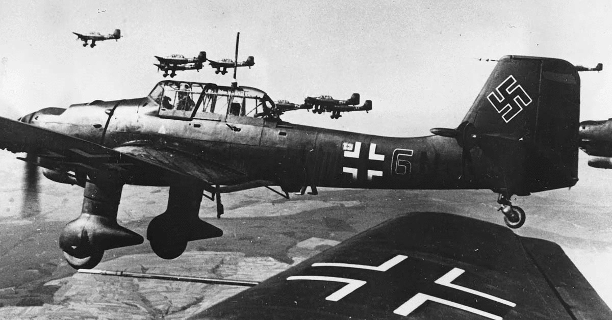 World War II dive bombers whistled only to scare civilians