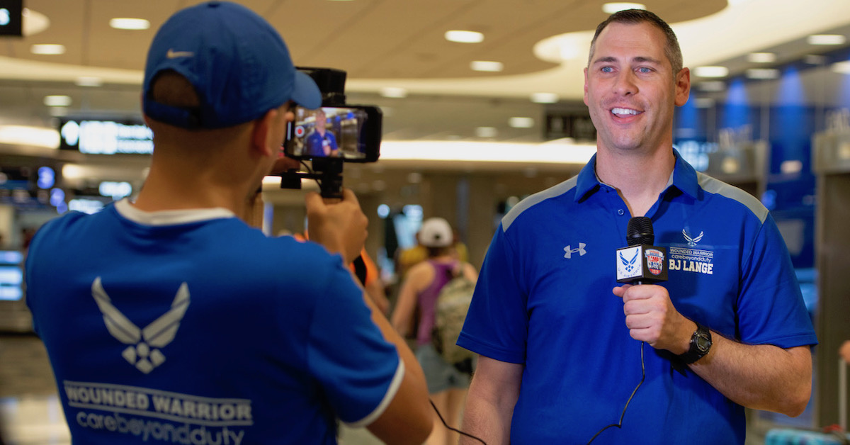 Two-time testicular cancer survivor goes balls out at 2019 Warrior Games, bringing awareness to the program that helped him