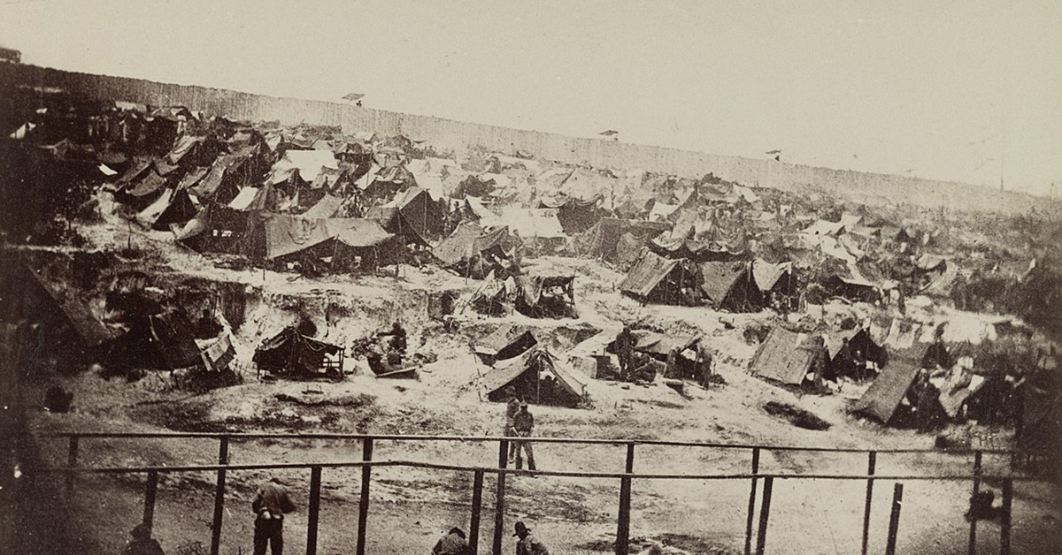 The word ‘deadline’ has a horrible origin in Civil War prisons