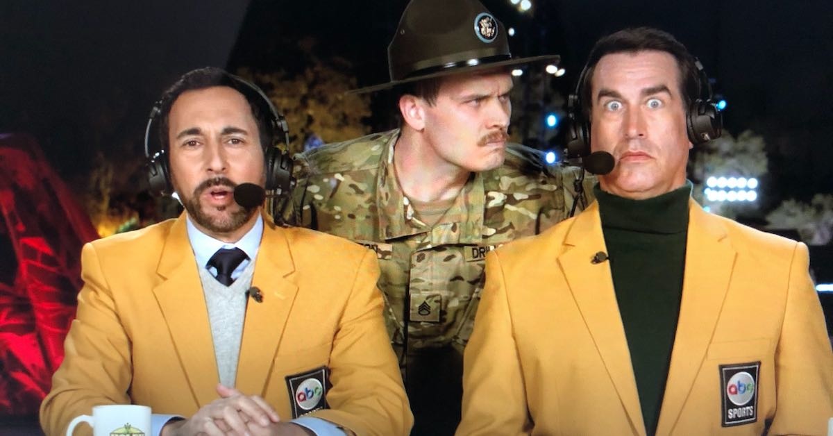 U.S. Marine Rob Riggle’s new mini-golf show is so extra it’s perfect