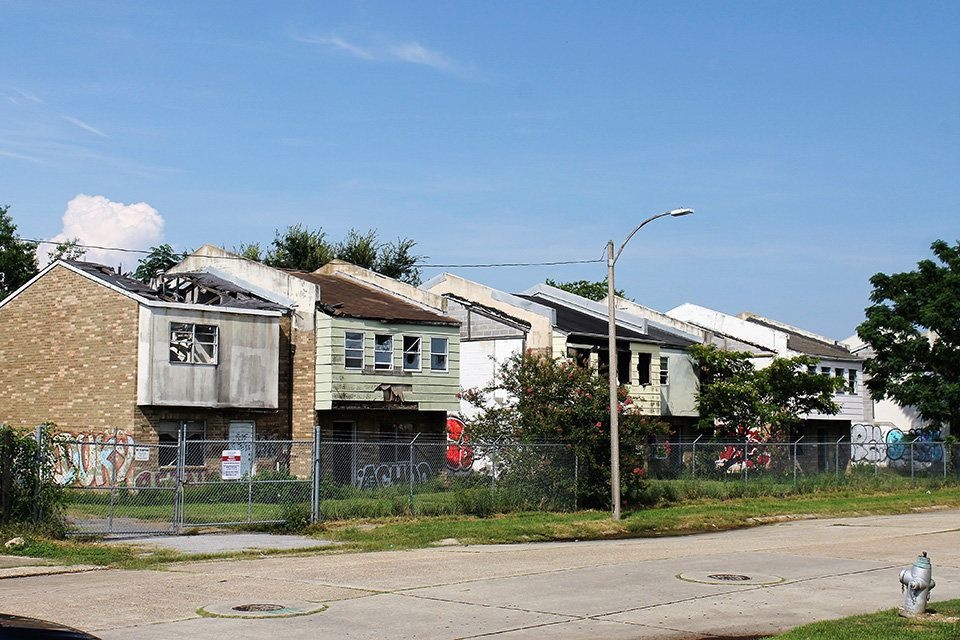 abandoned neighborhood