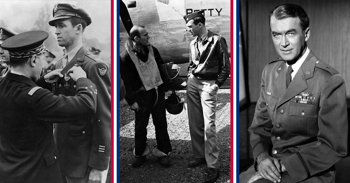 This famous actor was a bomber pilot in WWII