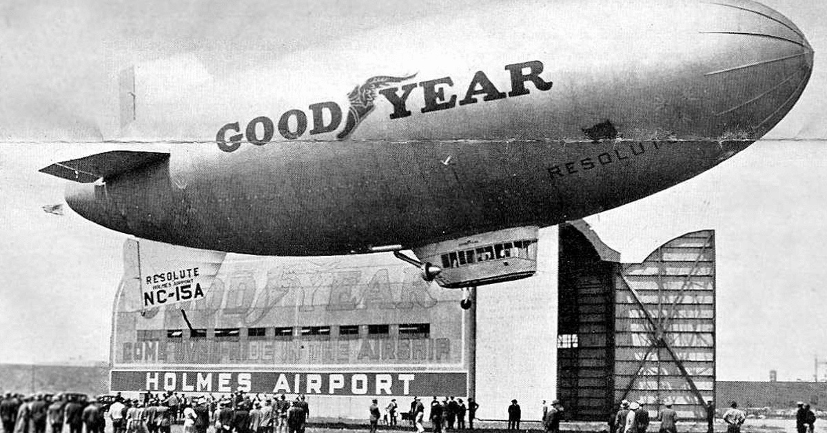 The only legal pirate ship of the 20th century was the Goodyear blimp