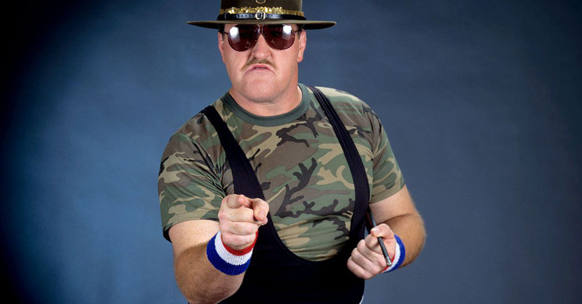 Sergeant Slaughter really was a sergeant of Marines