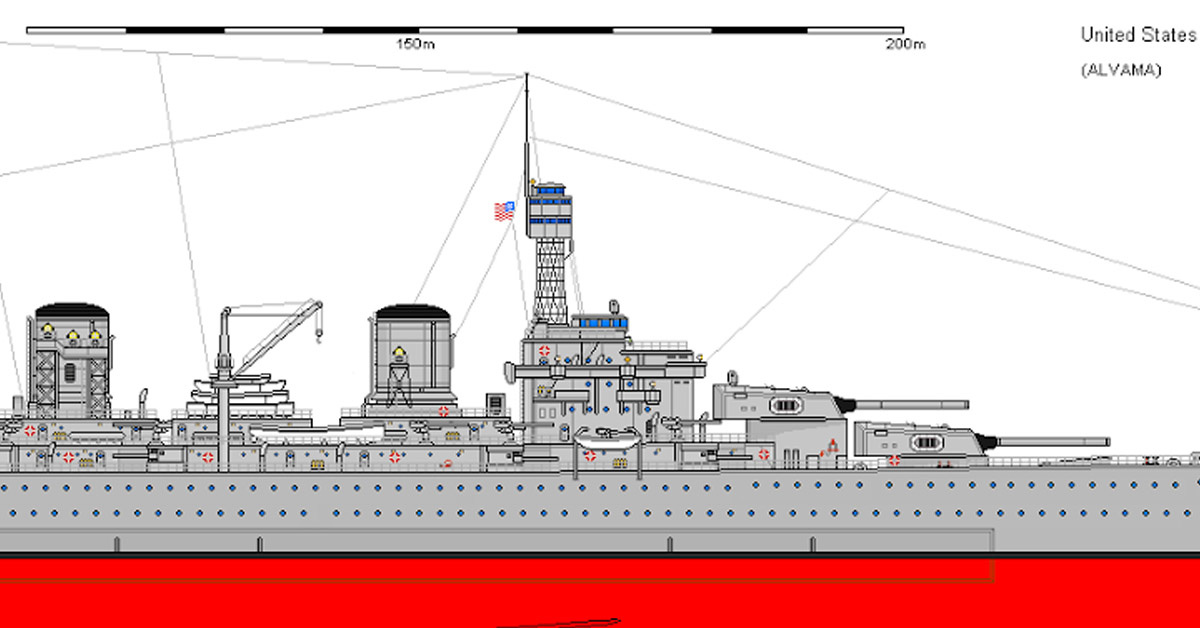 This was the largest battleship ever planned but never built