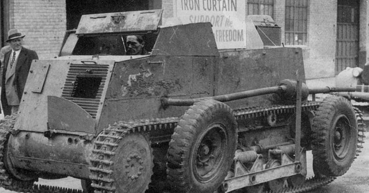 World War II vets rebuilt an APC to drive through the Iron Curtain