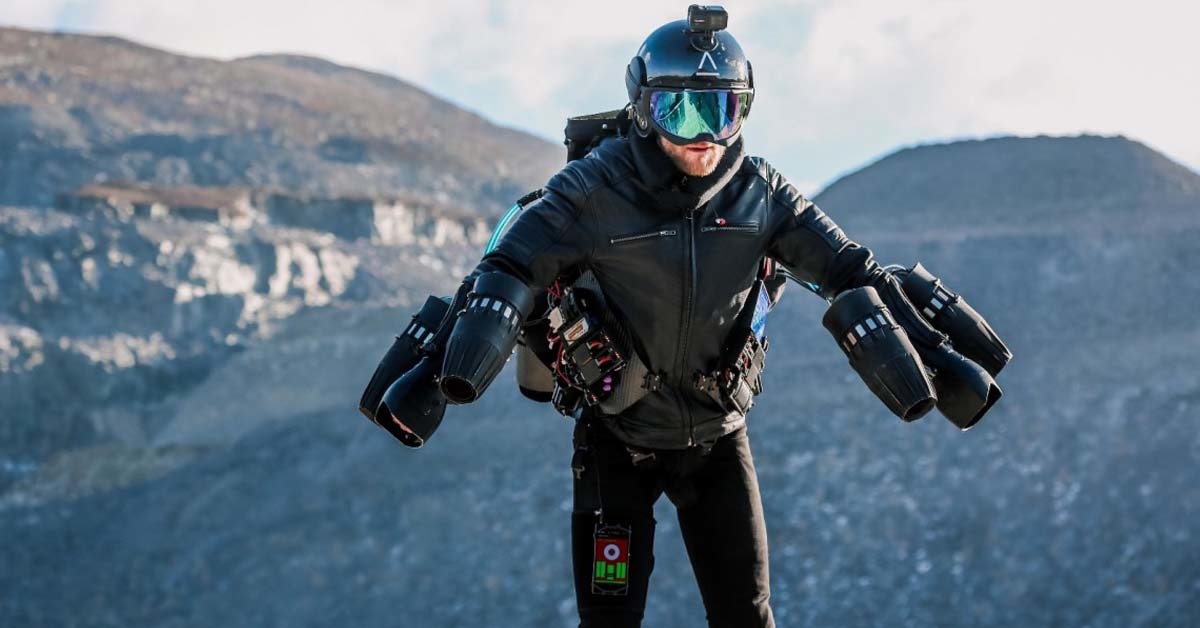 Check out this Royal Marine’s real-world Iron Man jetpack suit