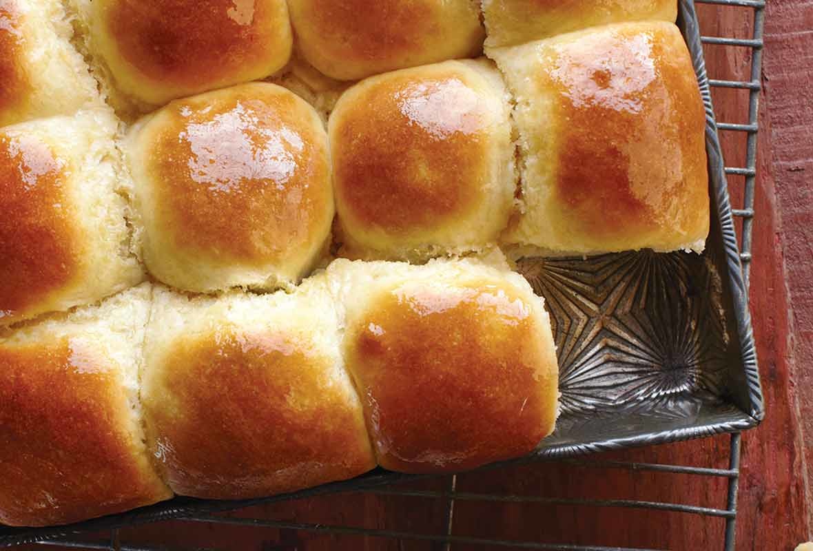 thanksgiving food rolls