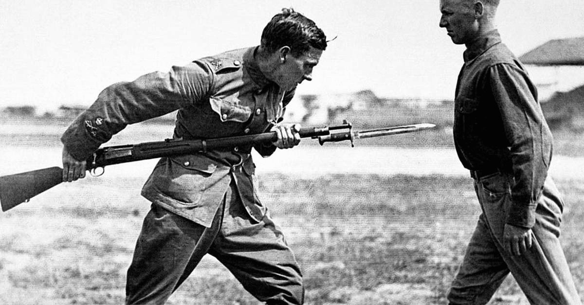 Why US troops in World War I ditched the bayonet for the shovel