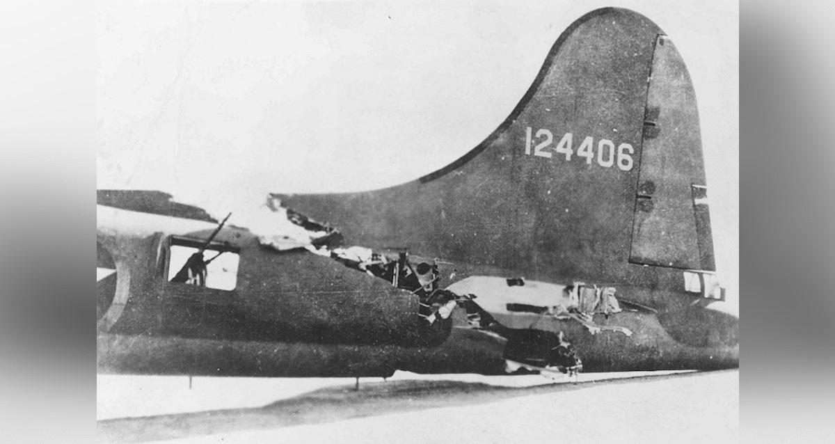 This B-17 survived one of the most infamous mid-air collisions of WW2