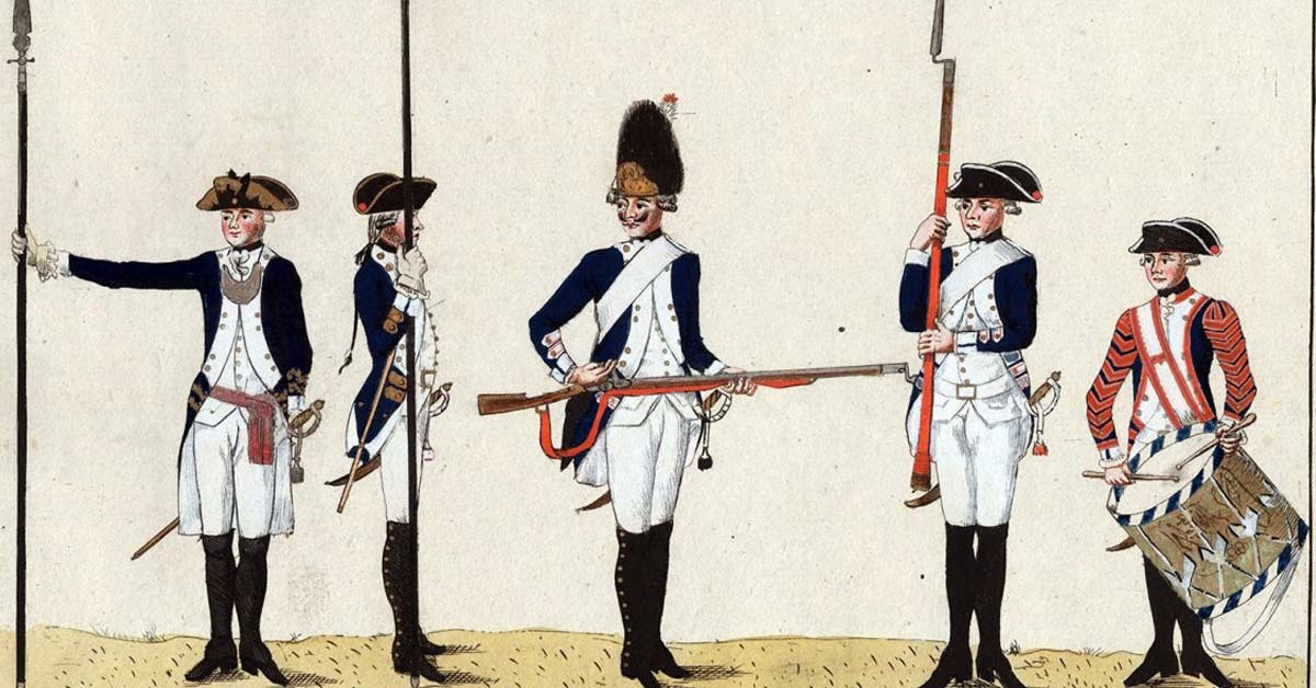 What happened to the German mercenaries who fought against the American Revolution
