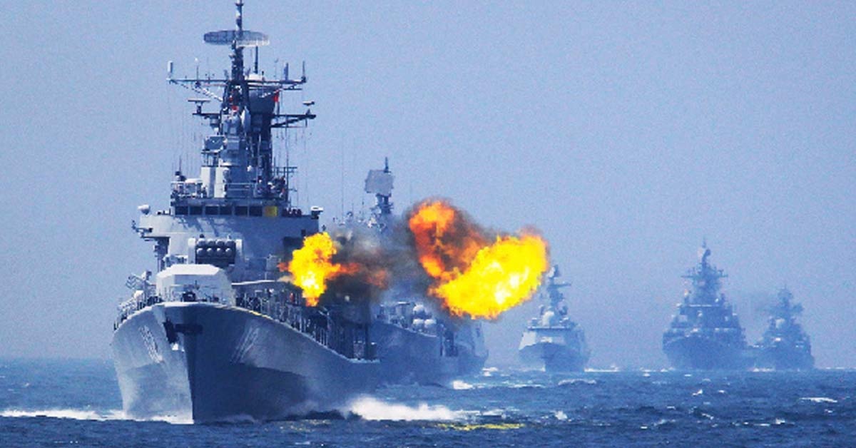 China is building a massive amount of warships