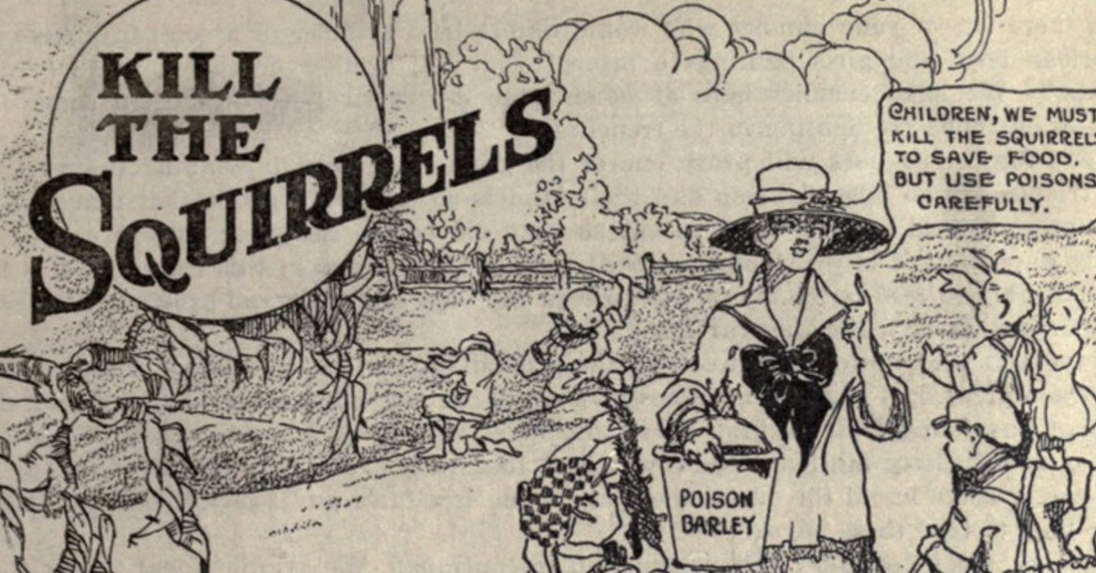 California once used children to fight a war on squirrels