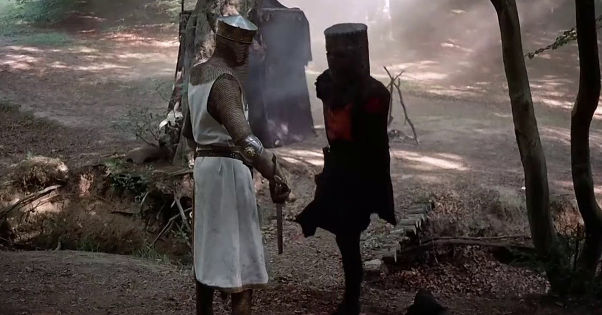 Monty Python’s Black Knight was based on a real fighter