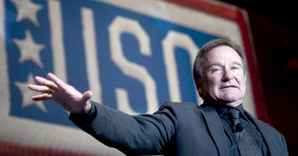 Looking back on the USO tour legacy of Robin Williams