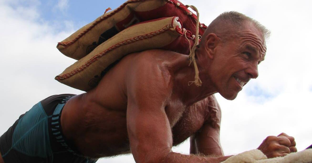 WATCH: Of course the 62-year-old who broke the world record for planking is a Marine vet