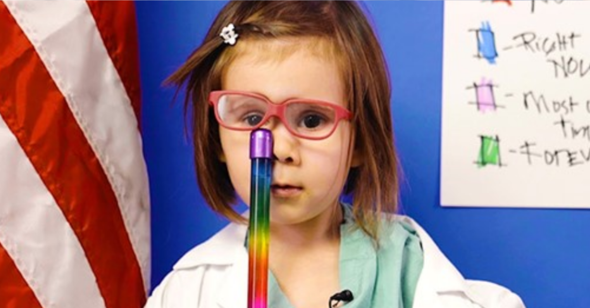 This toddler’s White House briefing on COVID-19 is the best thing you’ll see today